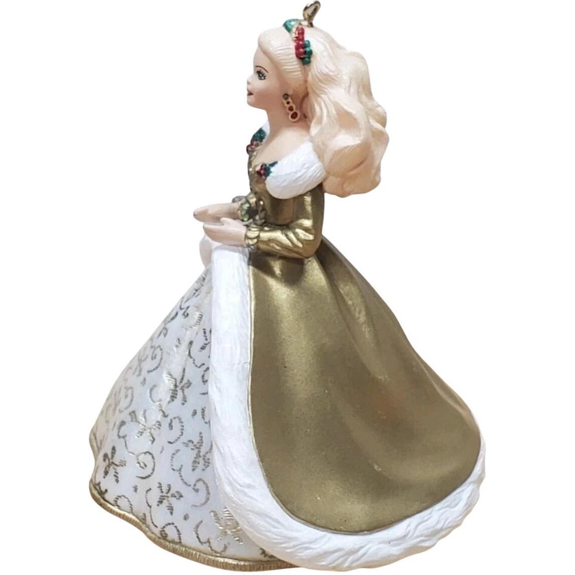 1994 Gold/Ivory Gown Hallmark Ornament (Holiday Barbie) QX5216