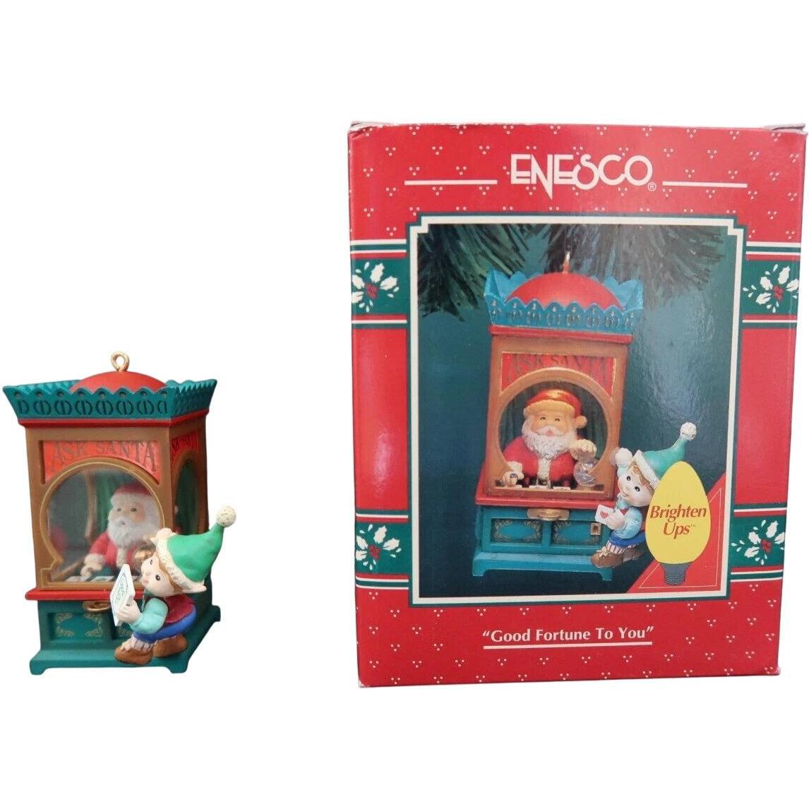 1994 Good Fortune to You Enesco Ornament (Santa Claus) 599034