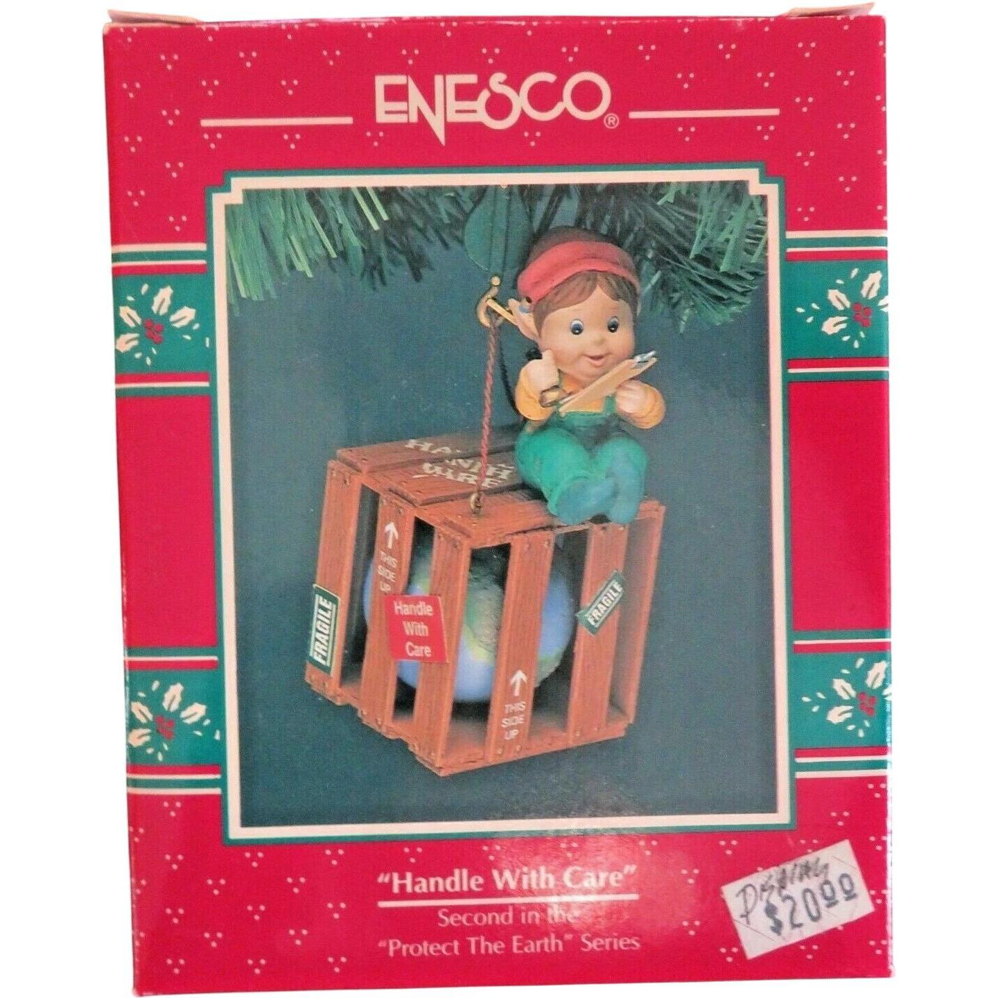 1994 Handle with Care - Protect the Earth Enesco Ornament (Enesco) 593842