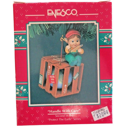 1994 Handle with Care - Protect the Earth Enesco Ornament (Enesco) 593842