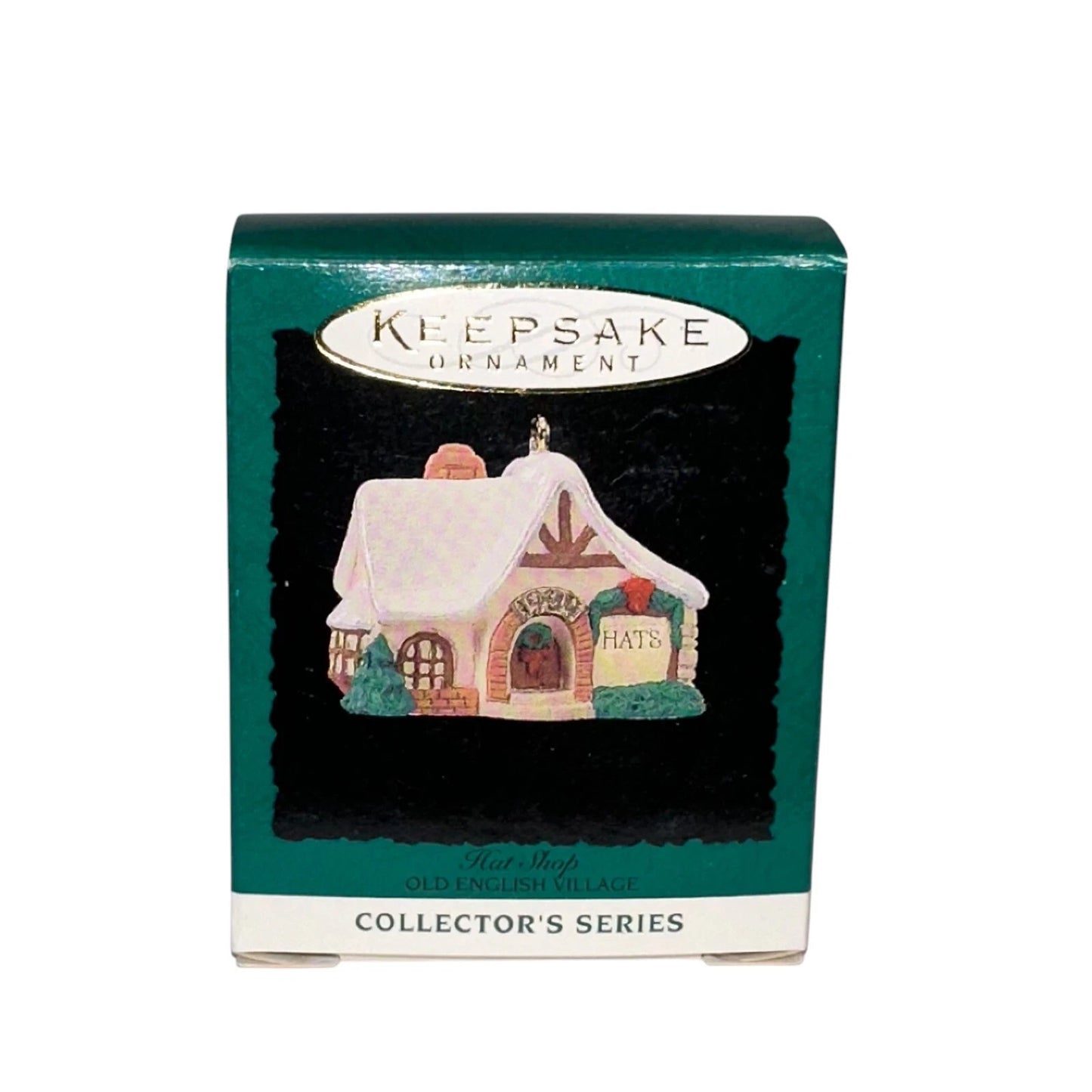 1994 Hat Shop Hallmark Ornament (Old English Village) QXM5143