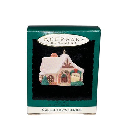 1994 Hat Shop Hallmark Ornament (Old English Village) QXM5143