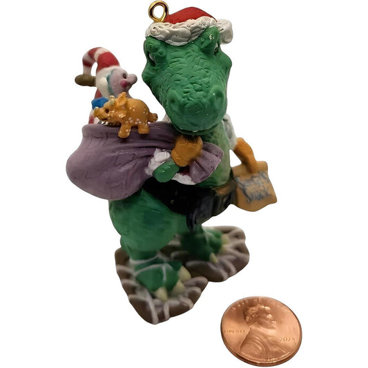 1994 Have A Dino-mite Christmas Enesco Ornament (Dinosaur) 599023