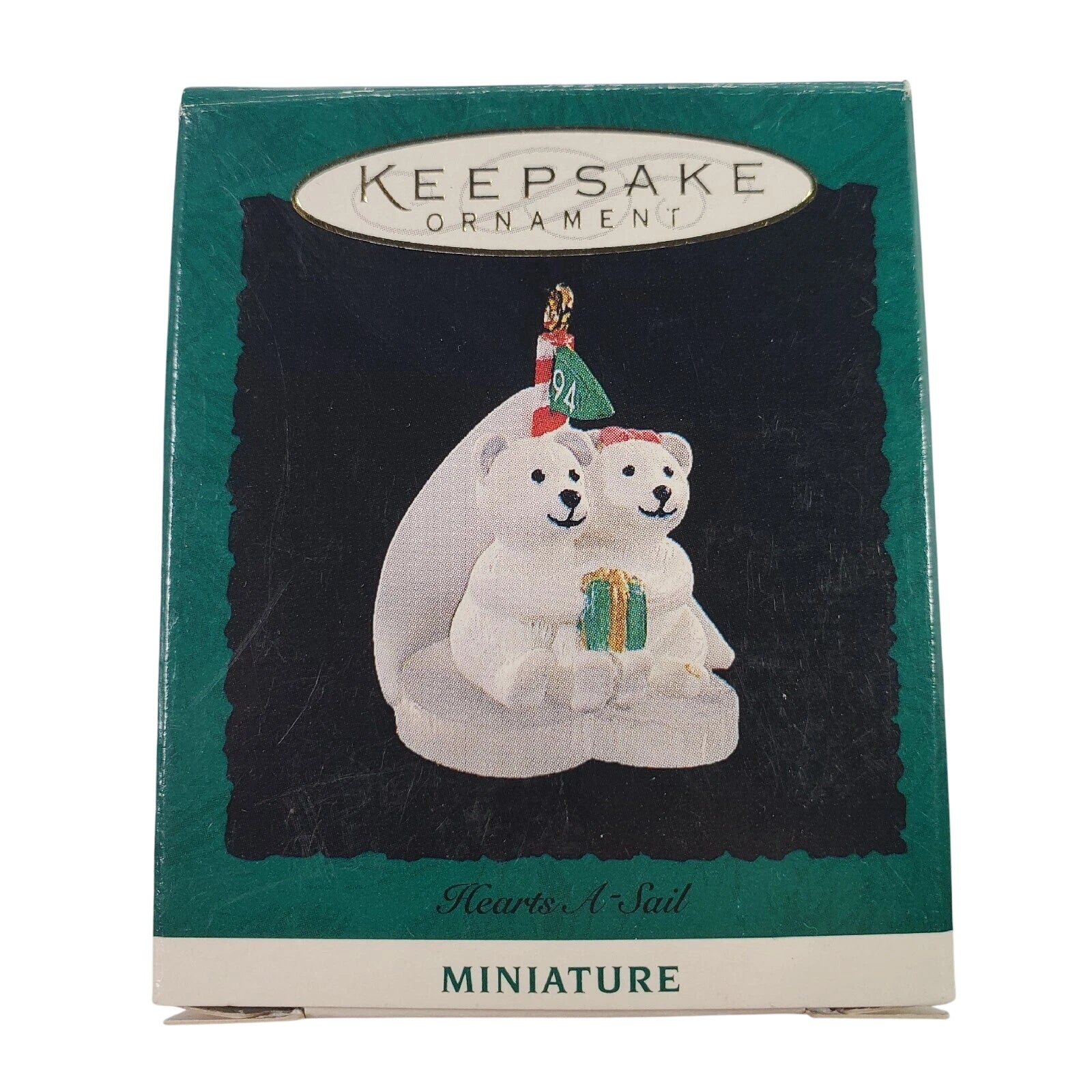 1994 Hearts A Sail Hallmark Ornament (Polar Bear) QXM4006
