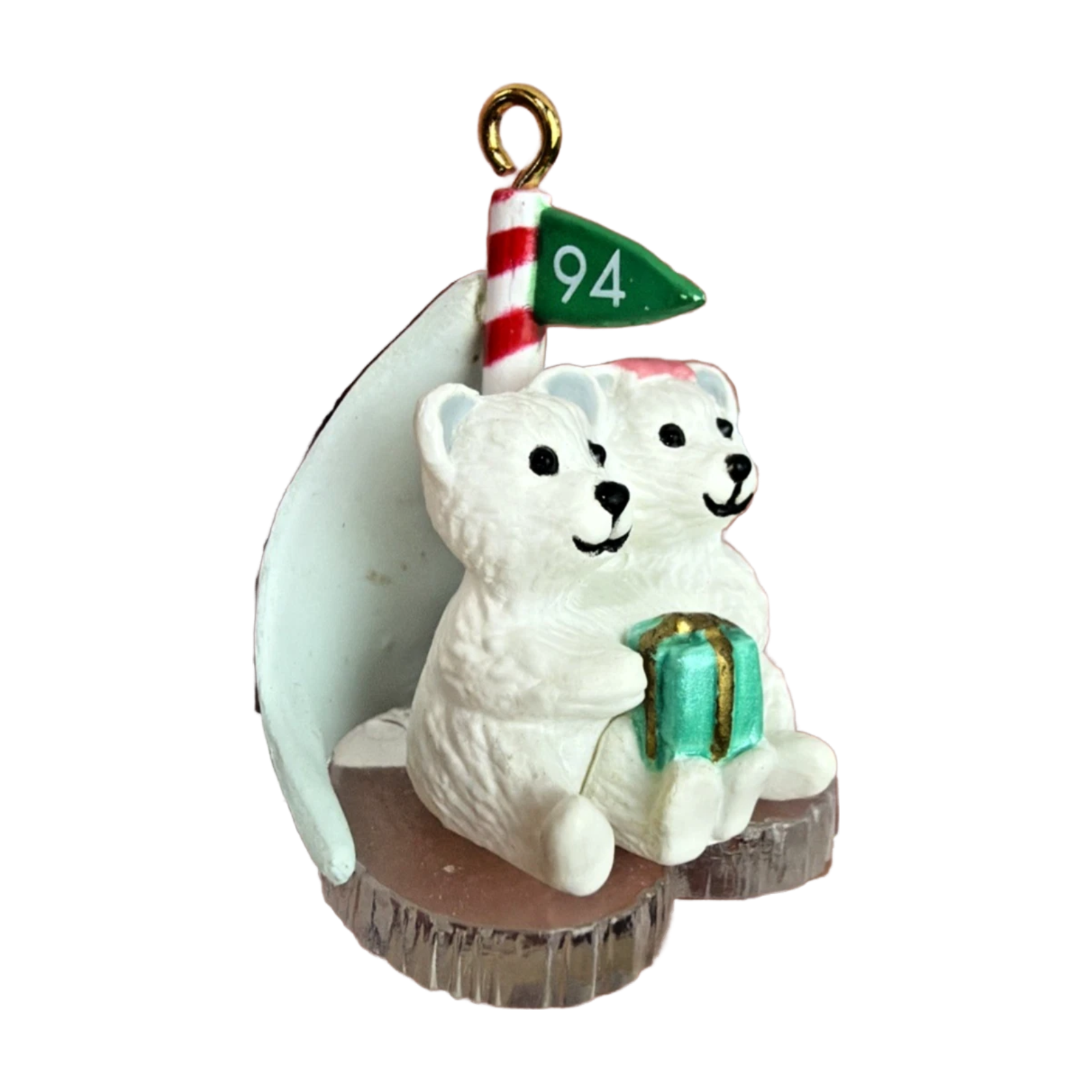 1994 Hearts A Sail Hallmark Ornament (Polar Bear) QXM4006
