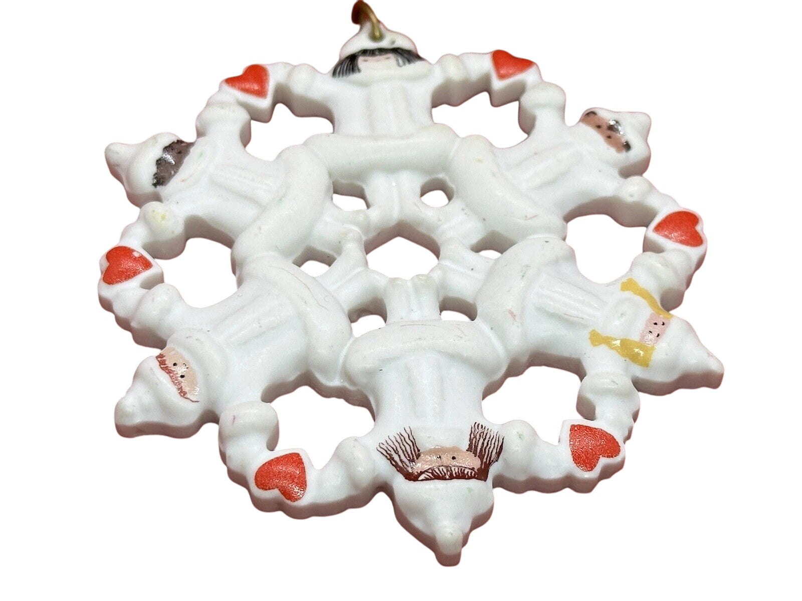 1994 Hearts in Harmony Hallmark Ornament (Snowflake) QX4406
