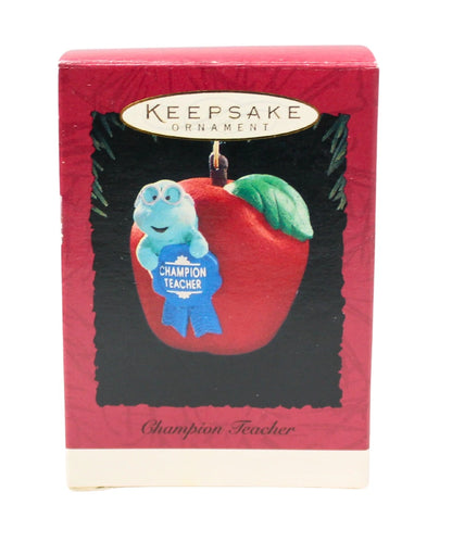 1994 Iago, Abu, and the Genie Hallmark Ornament (Teacher) QX5836