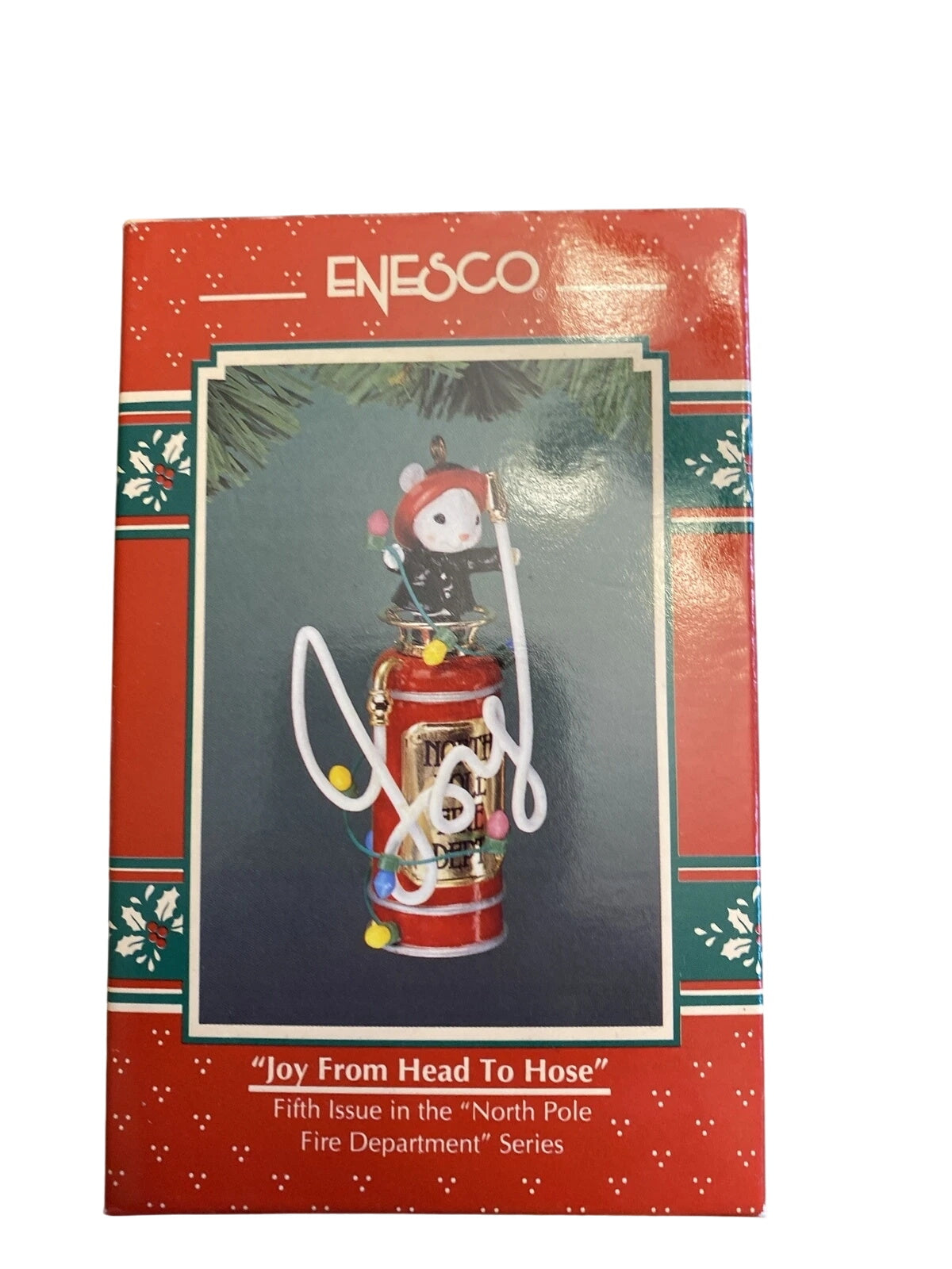 1994 Joy From Head to Hose - Fifth Issue in the "North Pole Fire Department Series (Firefighter)