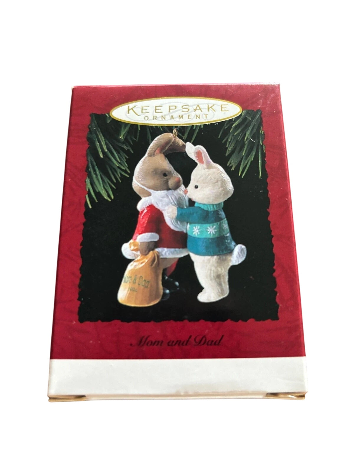 1994 Mom and Dad Hallmark Ornament (Family) QX5666