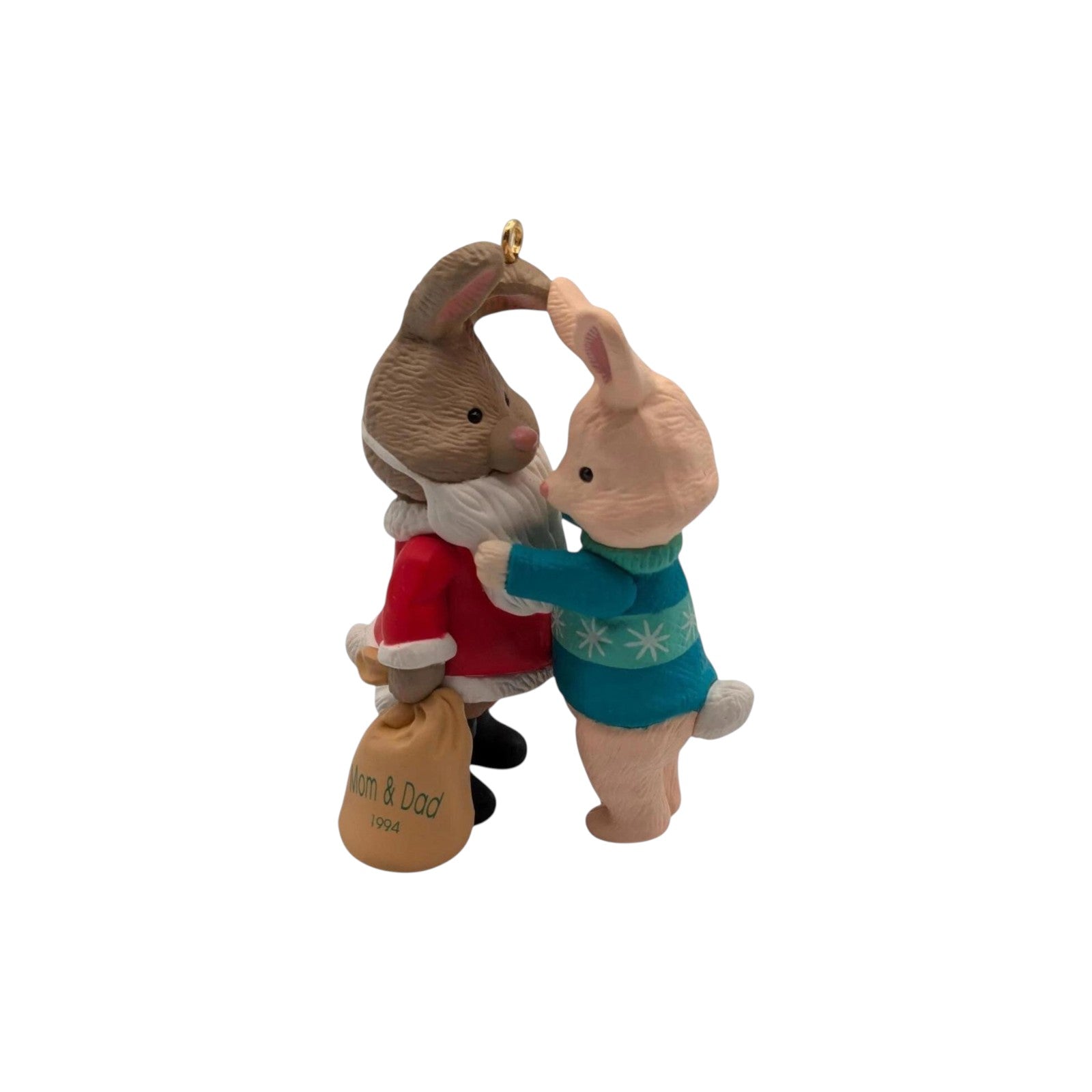 1994 Mom and Dad Hallmark Ornament (Family) QX5666 Image1