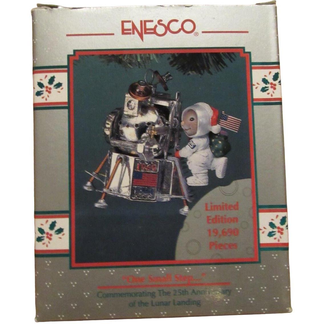 1994 "One Small Step..." Enesco Ornament (Commemorating The 25th Anniversary of the Lunar Landing) 596299