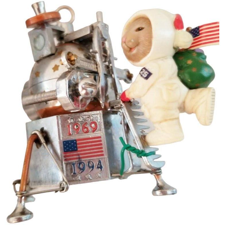 1994 "One Small Step..." Enesco Ornament (Commemorating The 25th Anniversary of the Lunar Landing) 596299