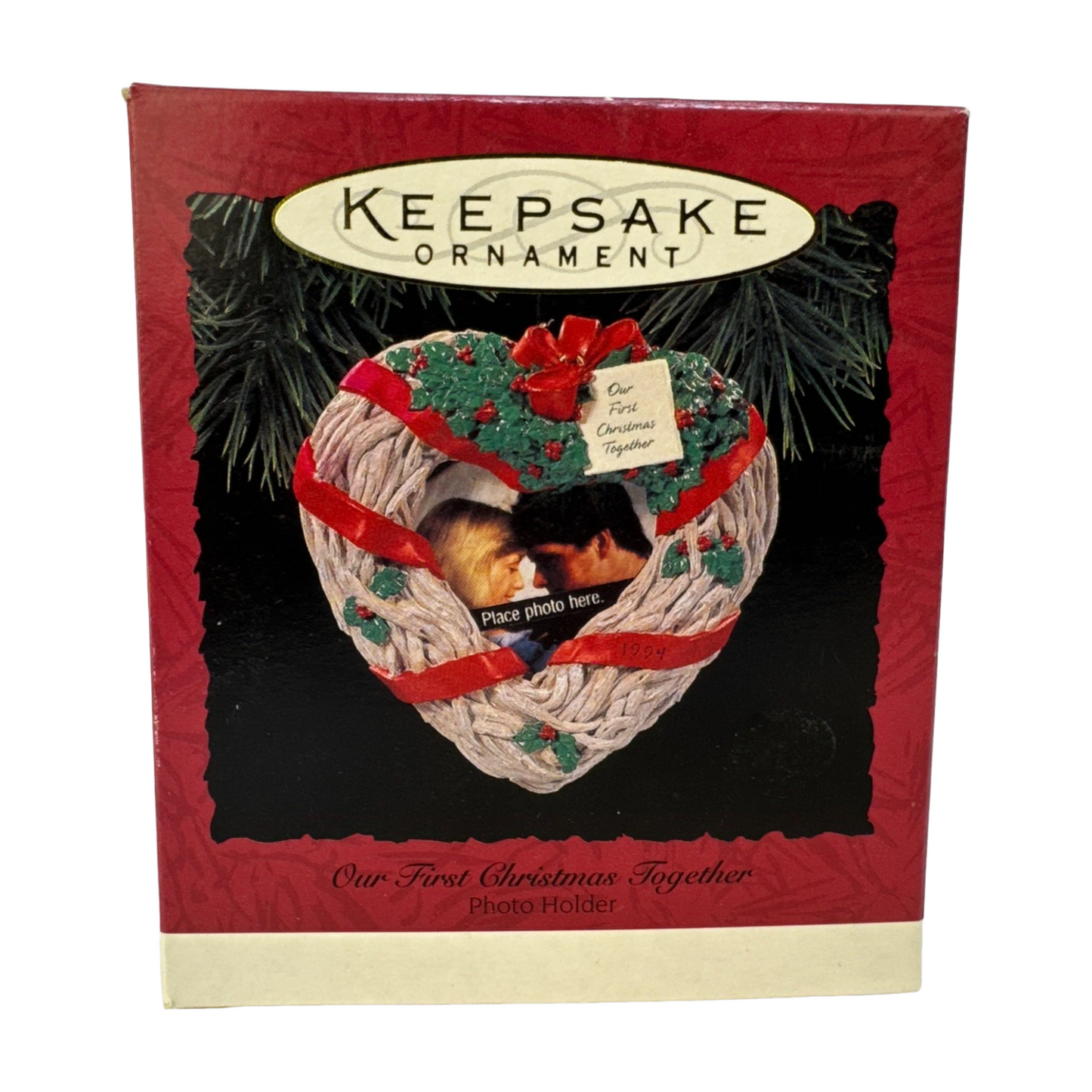 1994 Our First Christmas Together Hallmark Ornament (Photo Holder) QX5653