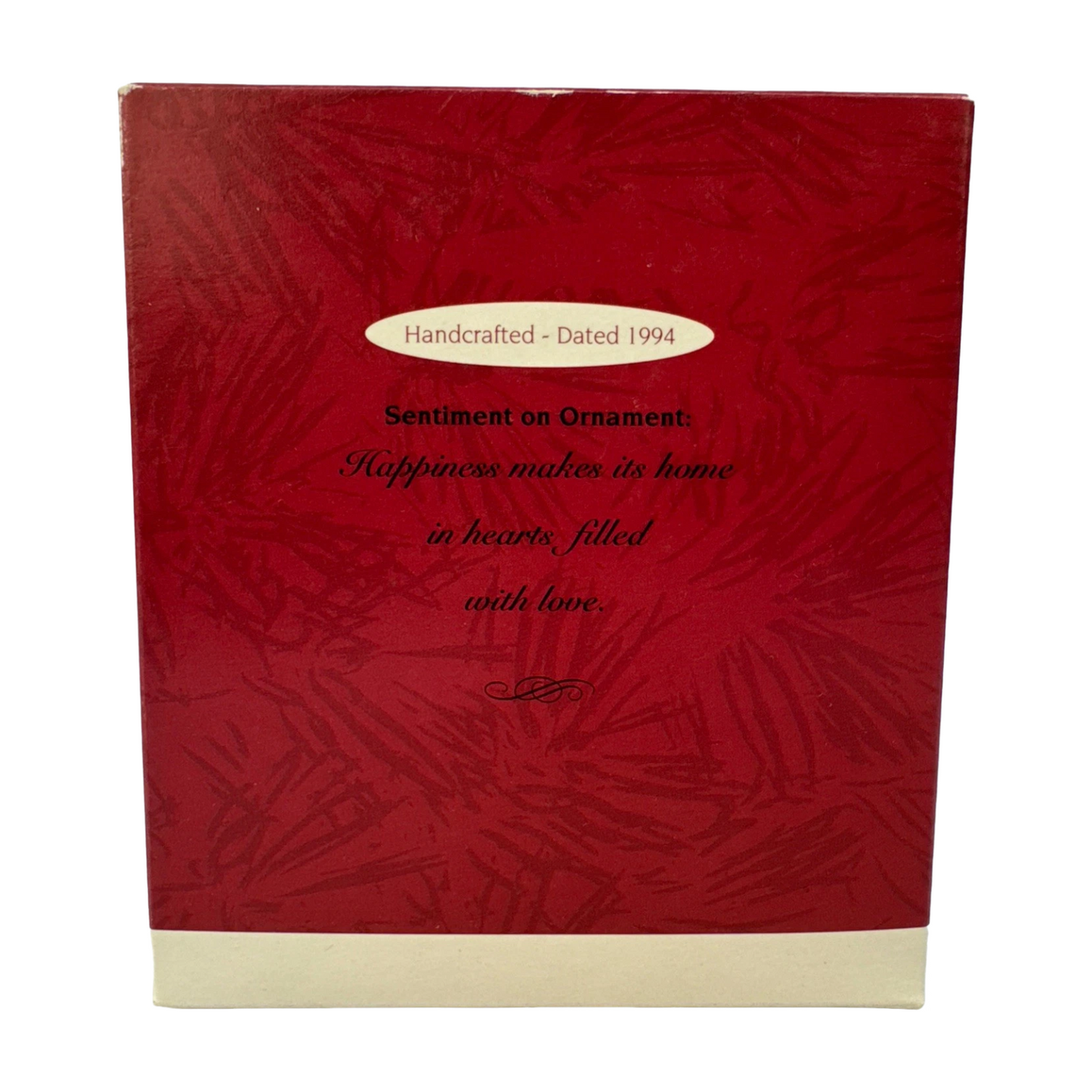 1994 Our First Christmas Together Hallmark Ornament (Photo Holder) QX5653