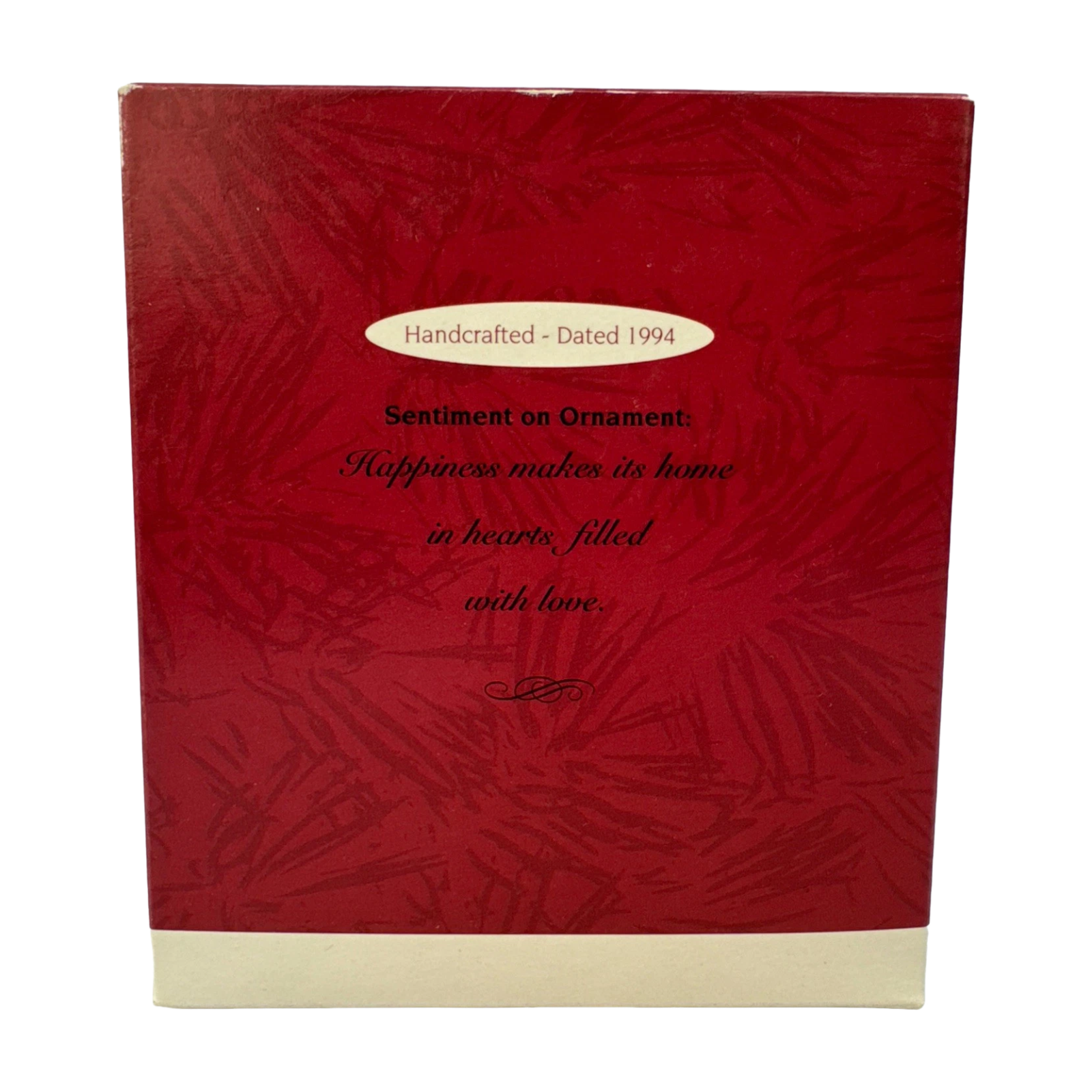 1994 Our First Christmas Together Hallmark Ornament (Photo Holder) QX5653