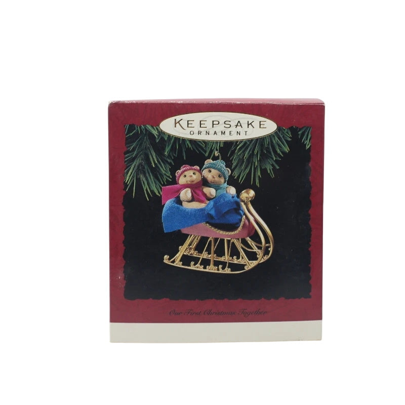 1994 Our First Christmas Together Hallmark Ornament (Teddy Bear) QX5706