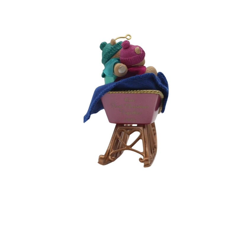 1994 Our First Christmas Together Hallmark Ornament (Teddy Bear) QX5706