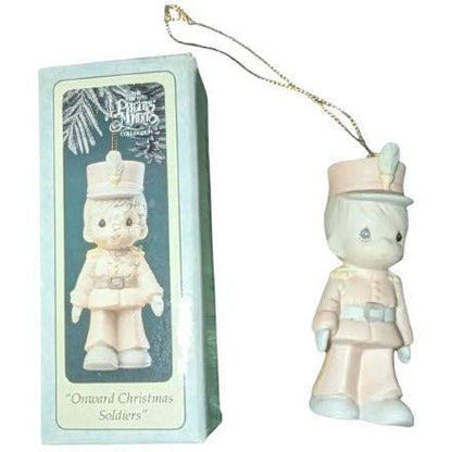 1994 Precious Moments "Onward Christmas Soldiers" Ornament - Charming Holiday Decor