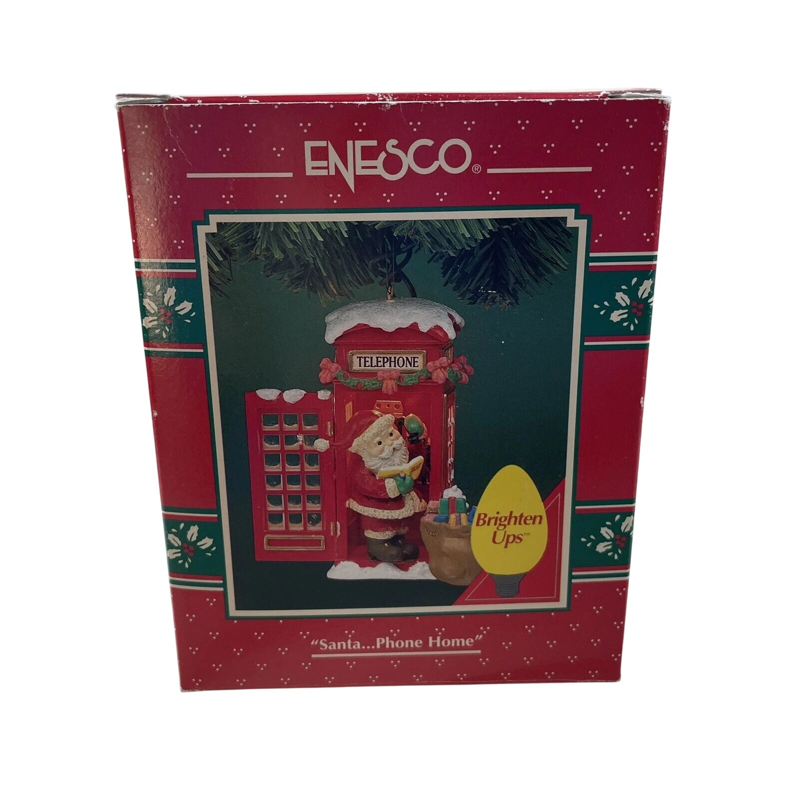 1994 Santa...Phone Home Enesco Ornament (Santa Claus) 582166