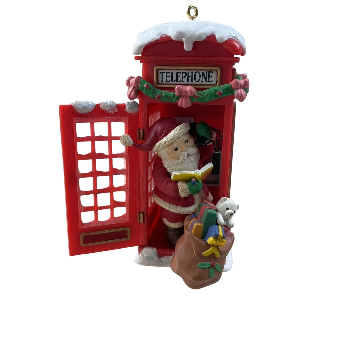 1994 Santa...Phone Home Enesco Ornament (Santa Claus) 582166