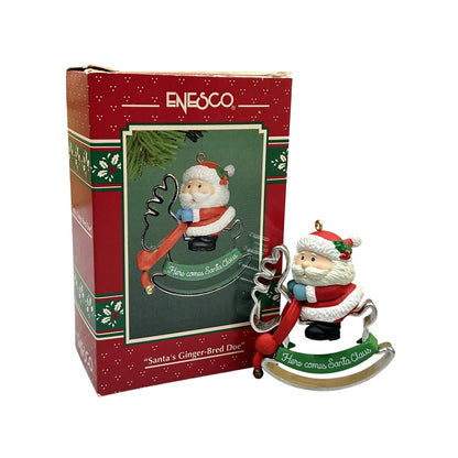 1994 Santa's Ginger-Bred Doe Enesco Ornament (Santa Claus) 599697