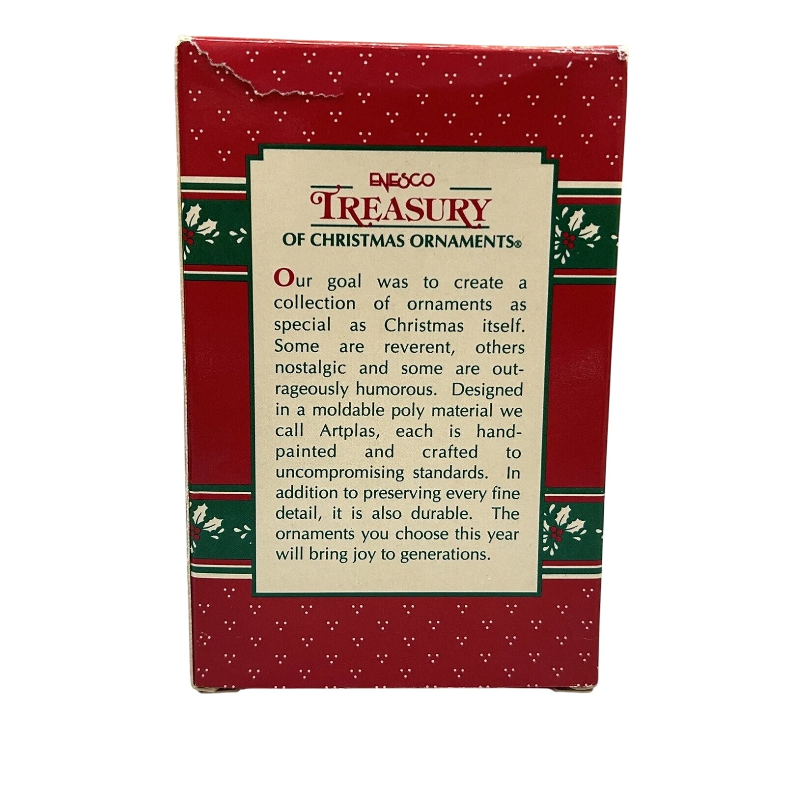 1994 Santa's Ginger-Bred Doe Enesco Ornament (Santa Claus) 599697