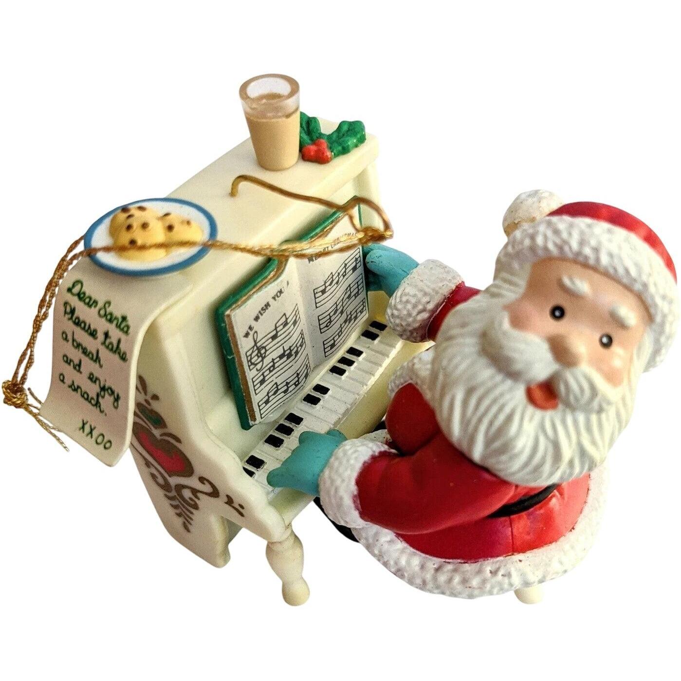 1994 Santa's Sing-A-Long Enesco Ornament (Santa Claus) 599727