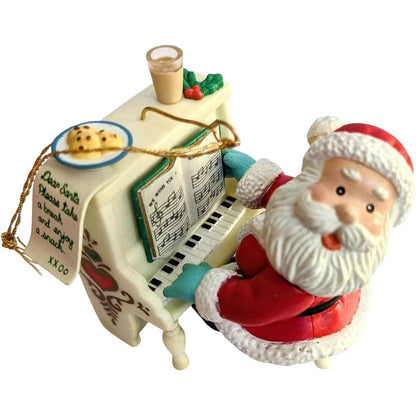 1994 Santa's Sing-A-Long Enesco Ornament (Santa Claus) 599727