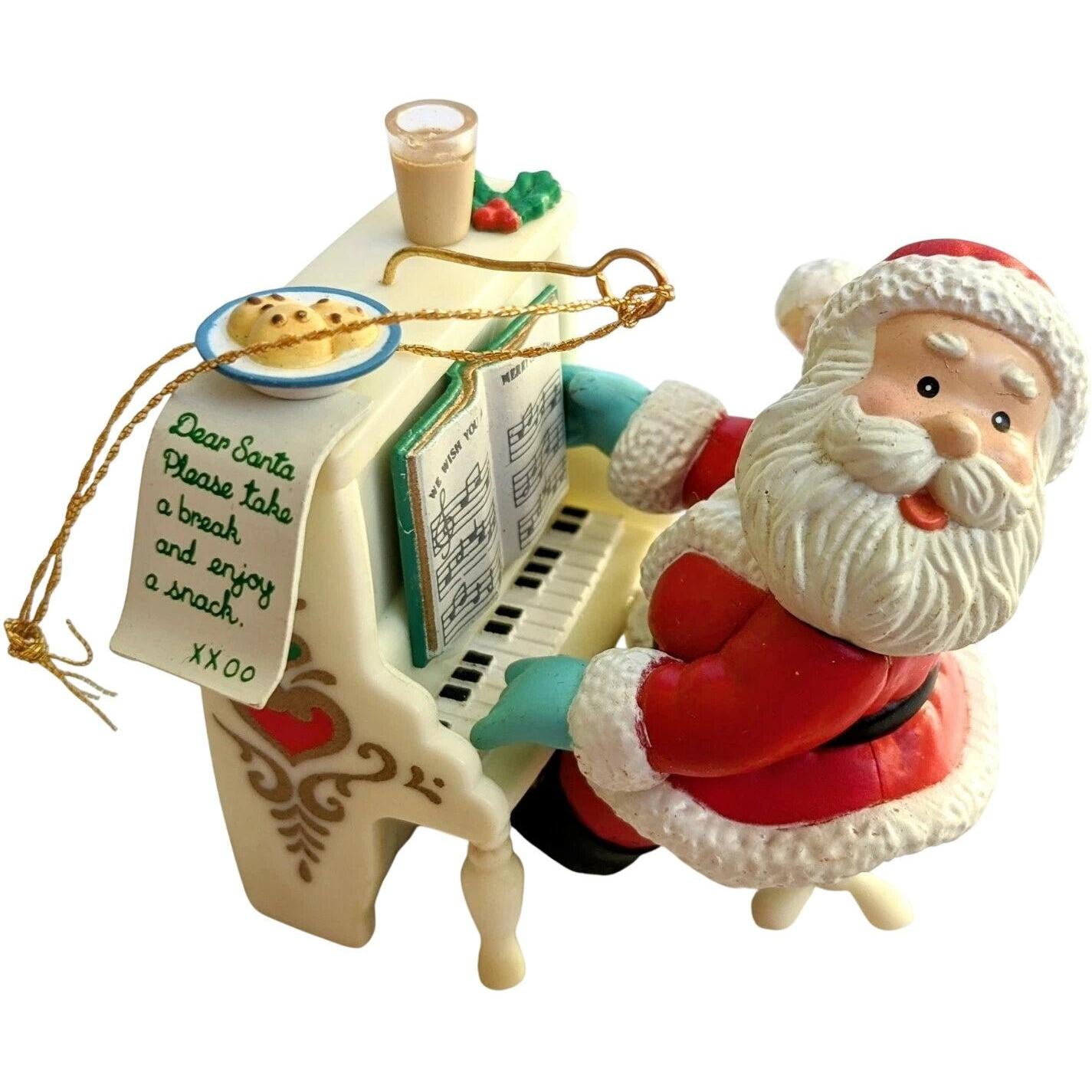 1994 Santa's Sing-A-Long Enesco Ornament (Santa Claus) 599727