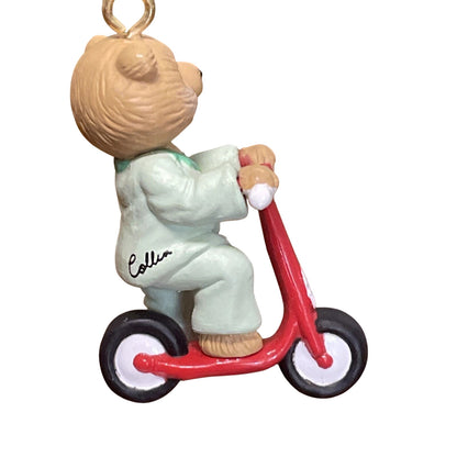 1994 Scooting Along Hallmark Ornament (Teddy Bear) QXM5173