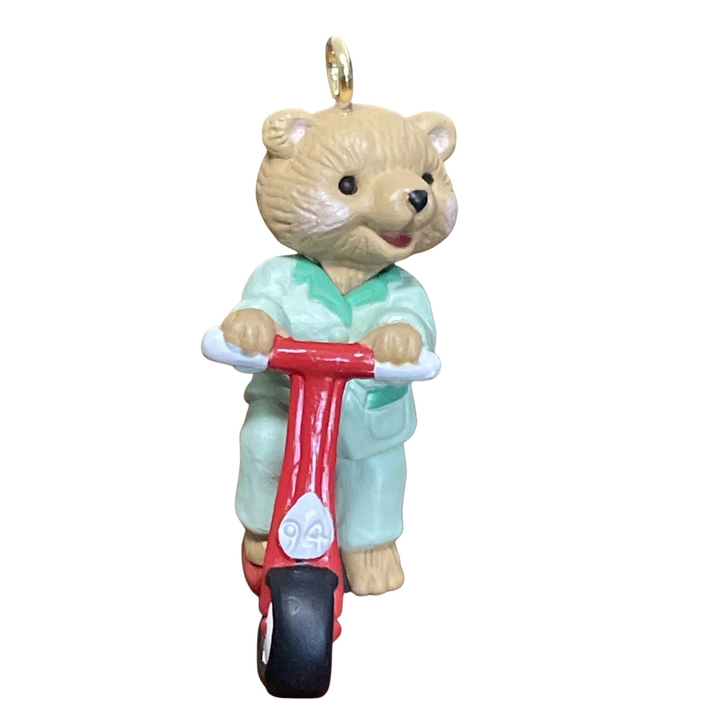 1994 Scooting Along Hallmark Ornament (Teddy Bear) QXM5173