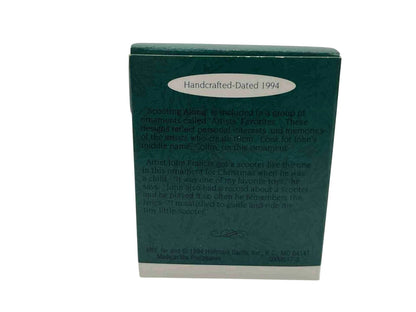 1994 Scooting Along Hallmark Ornament (Teddy Bear) QXM5173