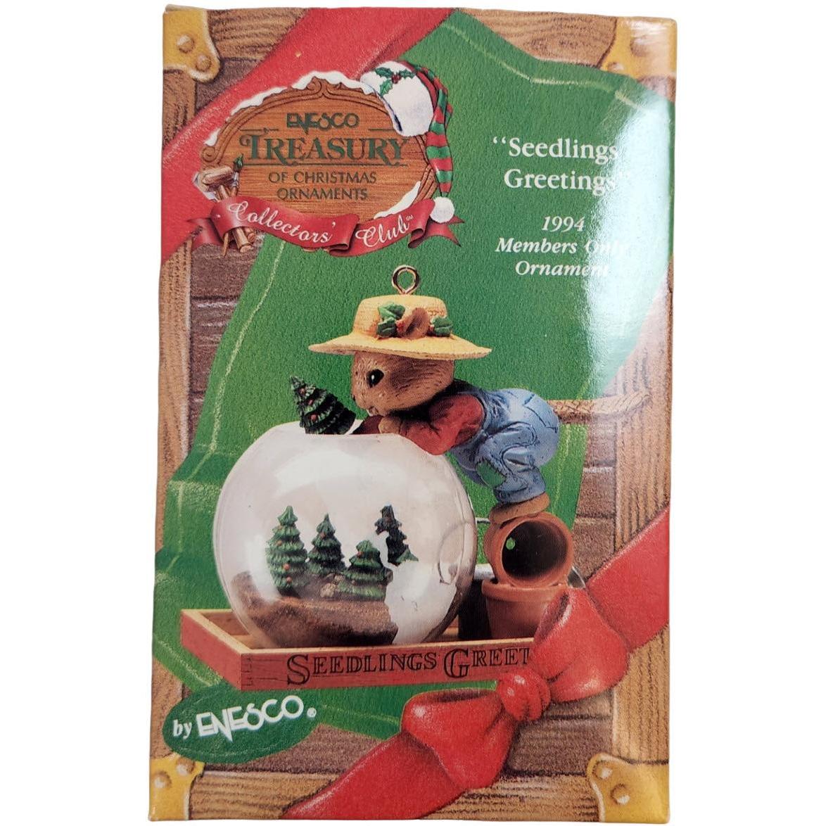 1994 Seedlings Greetings Enesco Ornament (Garden) TR933