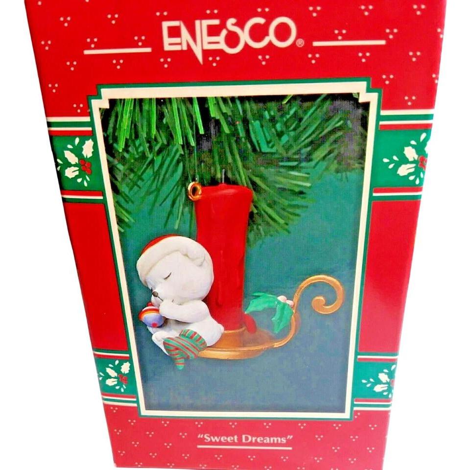1994 Sweet Dreams Enesco Ornament (Polar Bear) 595489