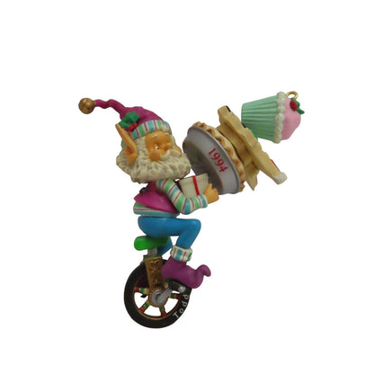 1994 Toodles - Fifth Issue in the Wee Tree Trimmers Dated Series Enesco Ornament (Elf) 551503