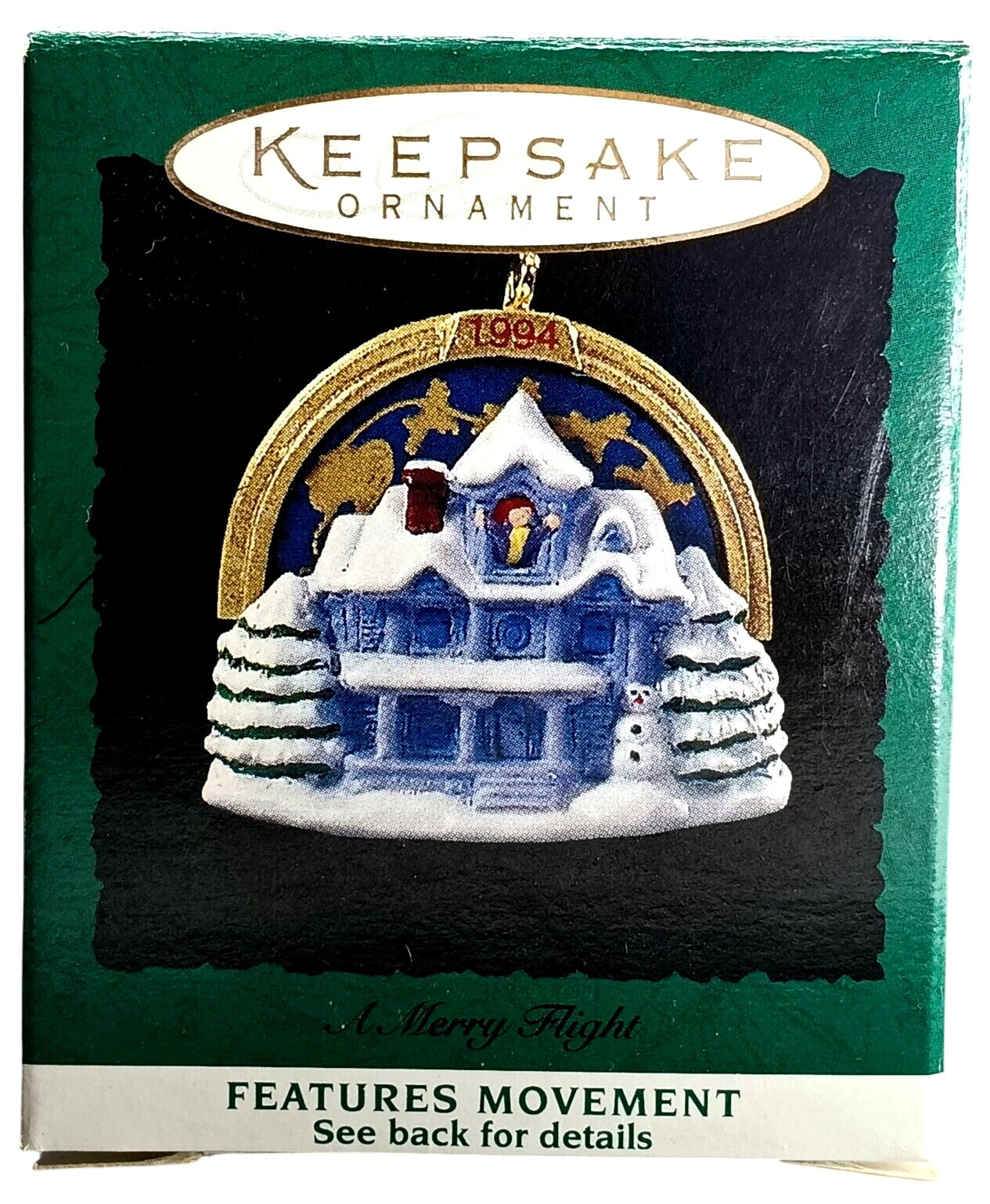 1994 A Merry Flight Hallmark Ornament (Home) QXM4073