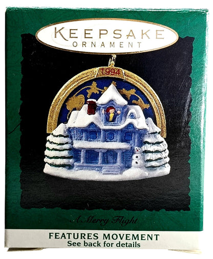 1994 A Merry Flight Hallmark Ornament (Home) QXM4073
