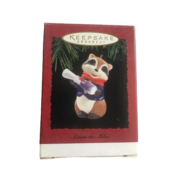 1994 Across the Miles Hallmark Ornament (Raccoon) QX5656