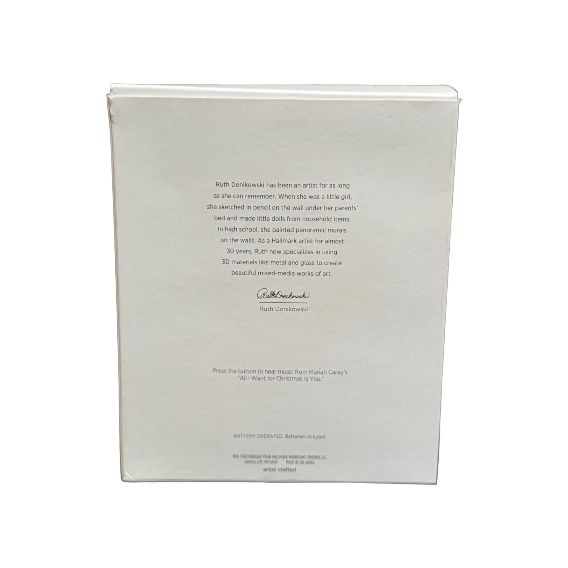1994 All I Want for Christmas Is You Hallmark Ornament (Snowflake) QG02063 Image6