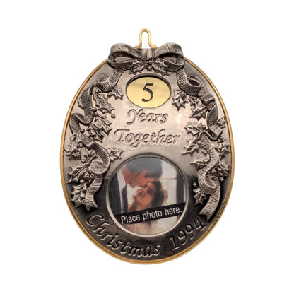 1994 Anniversary Year Hallmark Ornament (Photo Holder) QX5683 Image1