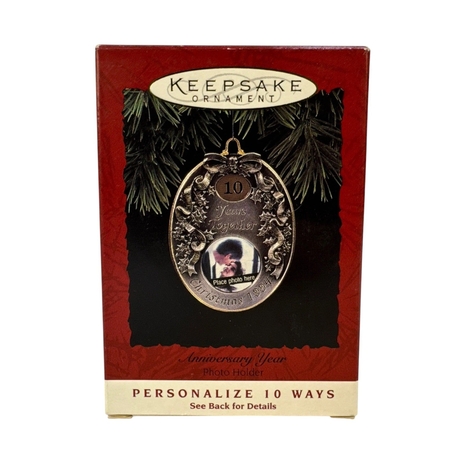 1994 Anniversary Year Hallmark Ornament (Photo Holder) QX5683 Image2