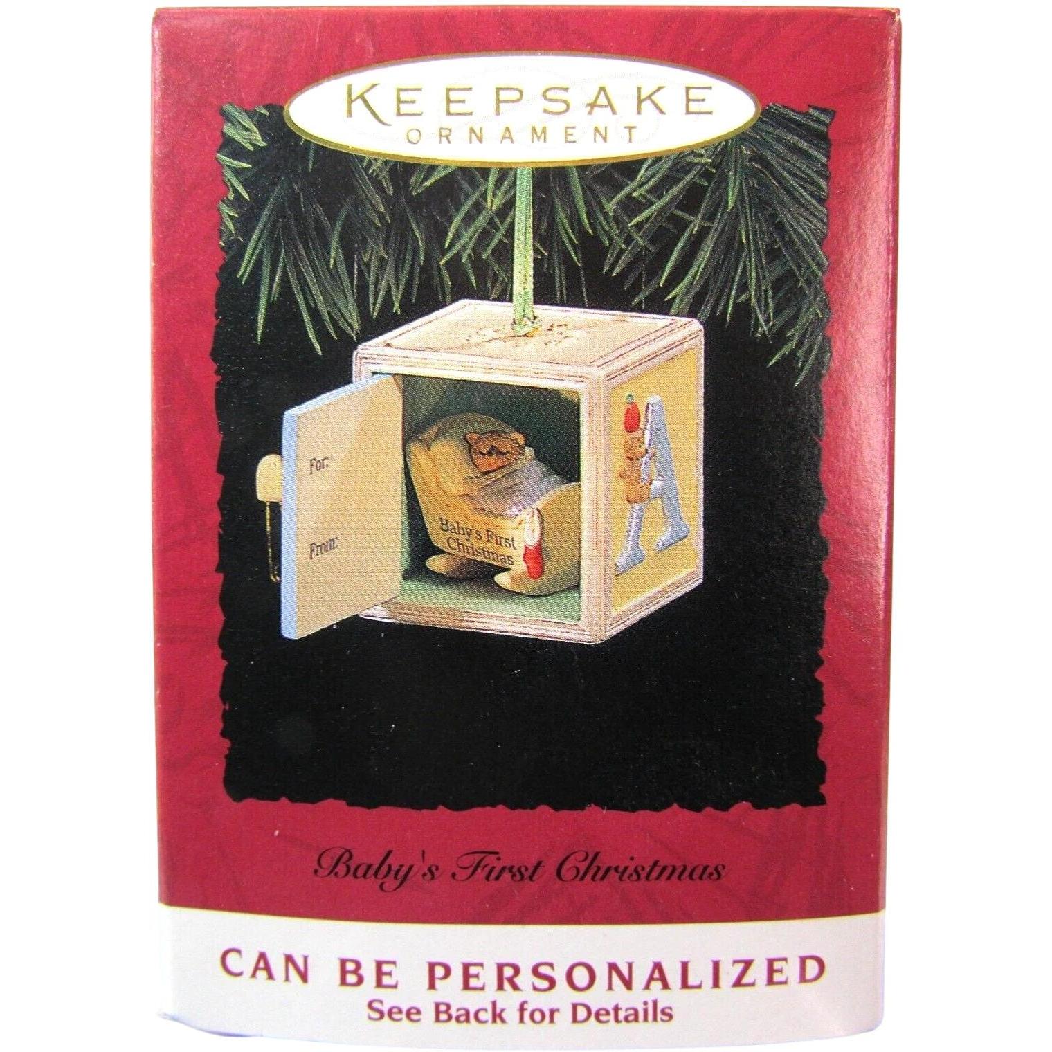 1994 Baby's First Christmas Hallmark Ornament (Baby's First Christmas) QX5743