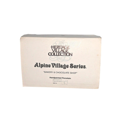 1994 Bakery & Chocolate Shop Alpine Village Series Department 56 1356664 Image2