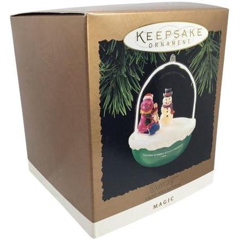 1994 Barney Hallmark Ornament (Magic Globe) QLX7506