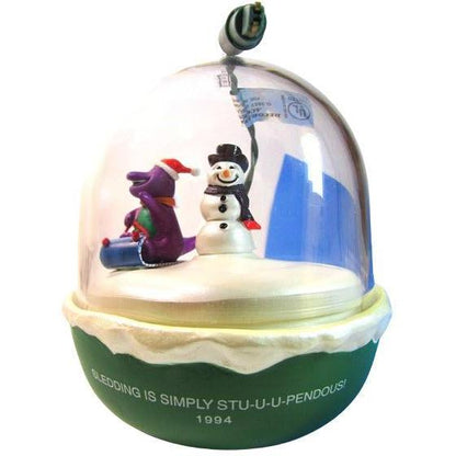 1994 Barney Hallmark Ornament (Magic Globe) QLX7506