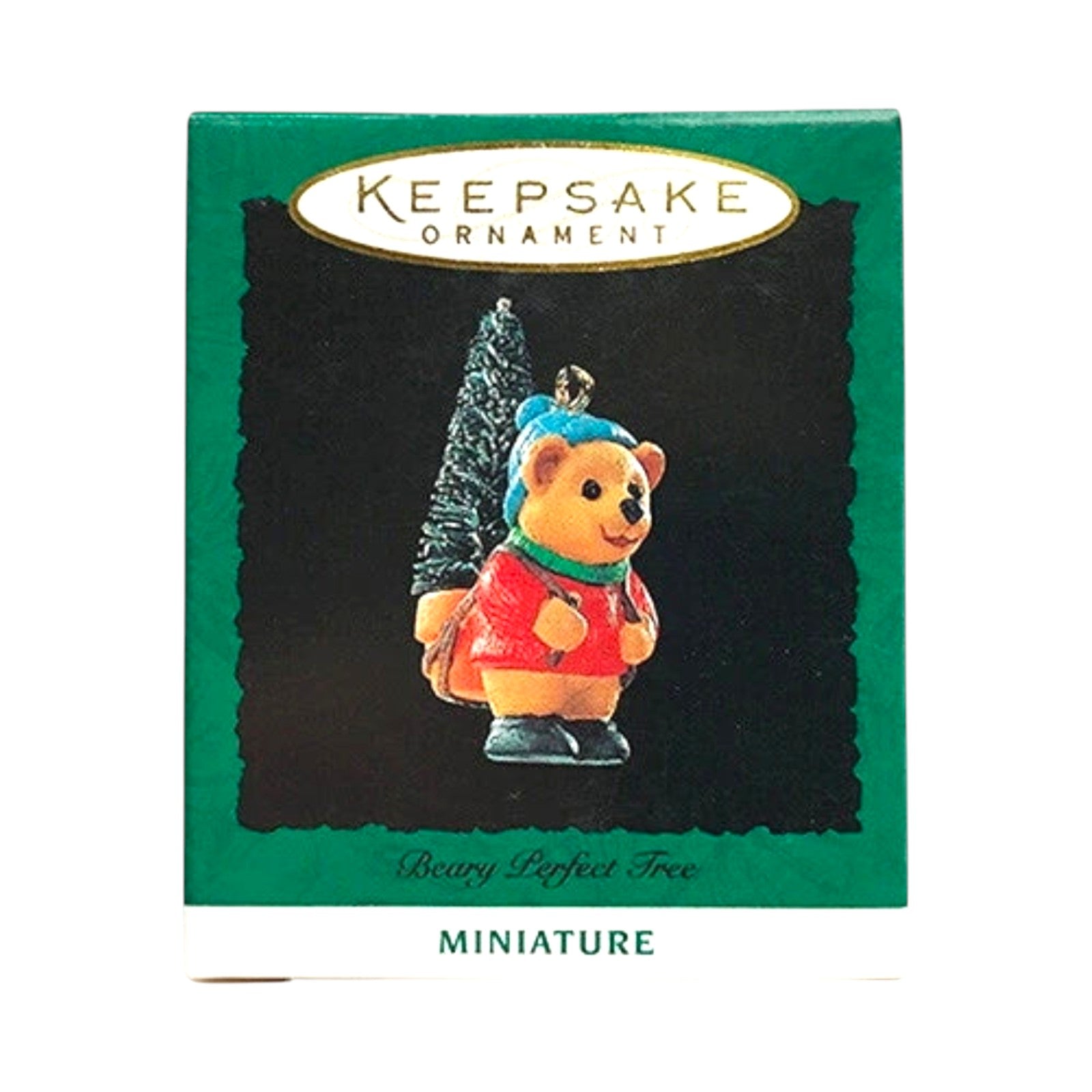 1994 Beary Perfect Tree Hallmark Ornament (Teddy Bear) QXM4076 Image2
