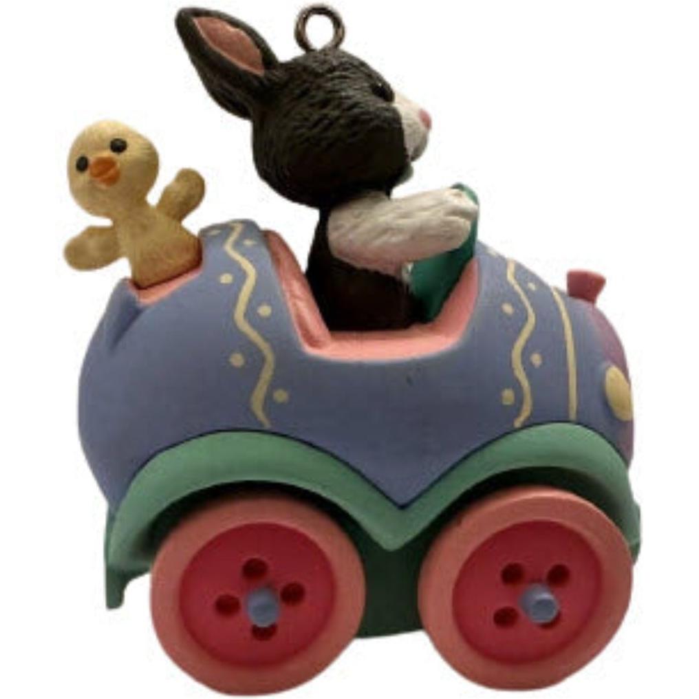 1994 Car Hallmark Ornament (Here Comes Easter) QEO8093