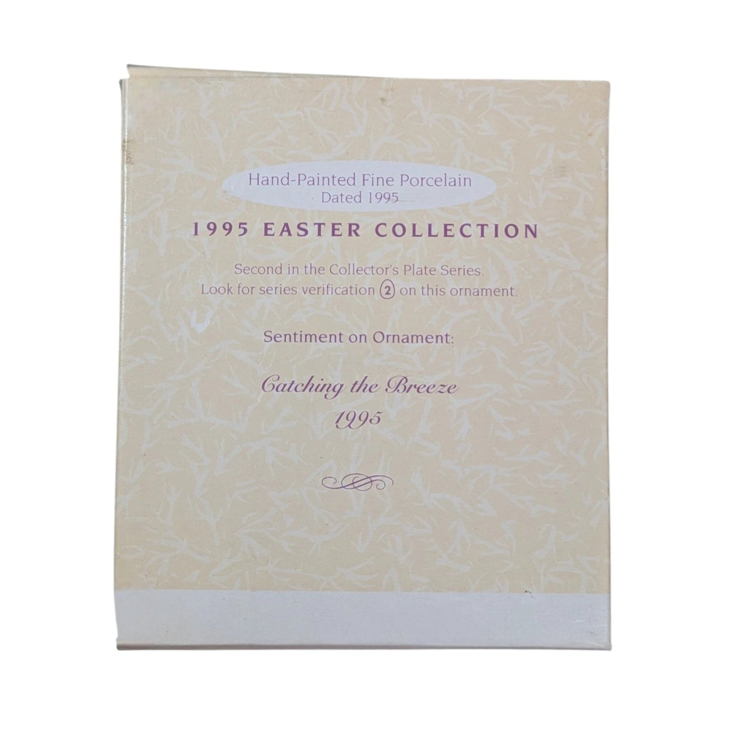 1994 Catching the Breeze Hallmark Ornament (Collector's Plate) QEO8219 Image7