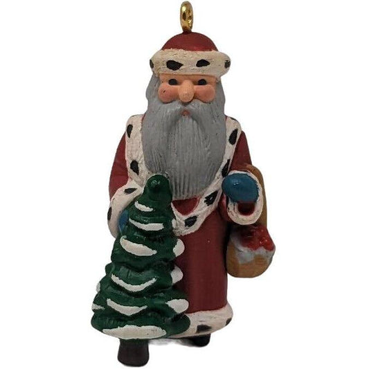 1994 Centuries of Santa #1 Hallmark Ornament (Centuries of Santa) QXM5153