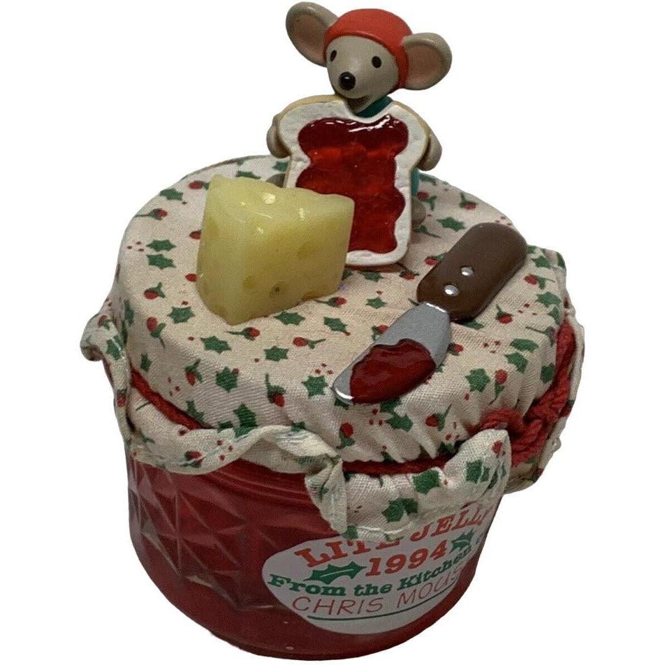 1994 Chris Mouse Jelly Hallmark Ornament (Chris Mouse) QLX7393
